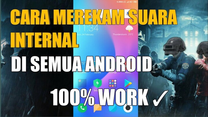 CARA MEREKAM SUARA INTERNAL DI SEMUA HP ANDROID 100% WORK