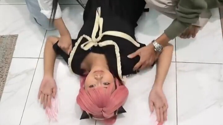COSPLAY ANIME| GARA GARA KURANG APIK DI JADIIN LAB