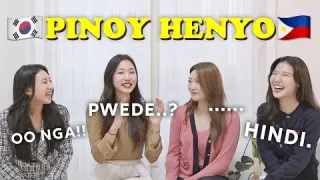 🇰🇷 Koreans Play the Epic PINOY HENYO 🇵🇭