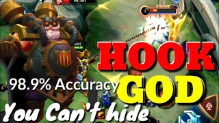 FRANCO HOOK CORRECTLY / TUTORIAL /GAMEPLAY #mlbb