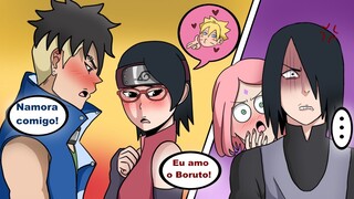 KAWAKI PEDE SARADA EM NAMORO!