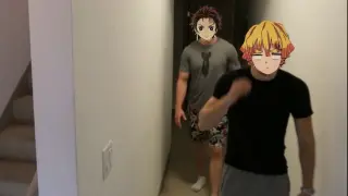 When Kisatsutai meets a real ghost...