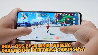 Biar Gak Salah Pilih HP Cara Liat Performa Asli Tuh Kayak Gini! Snap 855 Vs 8 Gen 1 Genshin Impact