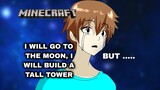 MINECRAFT ANIME VERSION STEVE AND ALEX GOING TO THE MOON