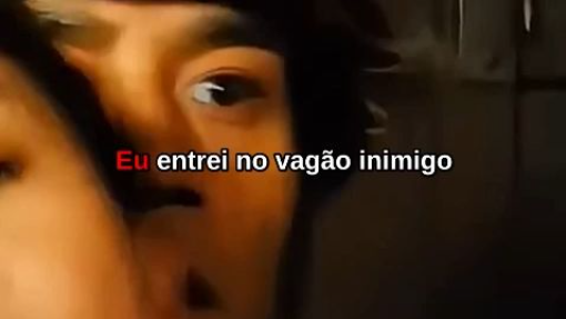 Ele entrou no vagao inimigo