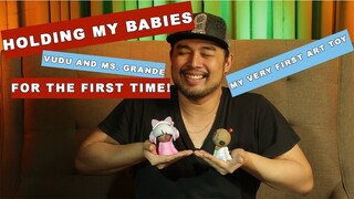 HOLDING MY BABIES FOR THE FIRST TIME!