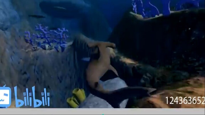 Con cá mập bừa này khỏe phết ae #game