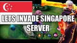 INVADING THE SINGAPORE SERVER | ROAD TO TOP GLOBAL ALUCARD | MLBB