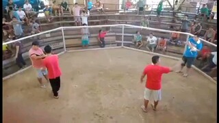 1st fight ng ating solid buyer panalo #MWR Oslob Cockpit Arena