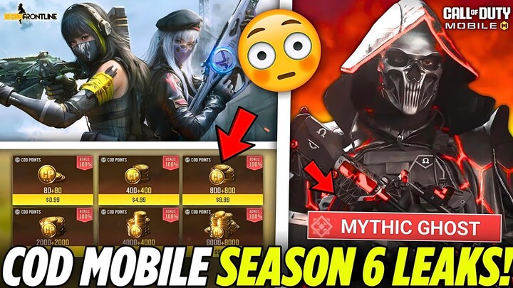 *NEW* Mythic Ghost In Season 6 + Double CP + Lucky Draw Update + More Collaborations? Codm