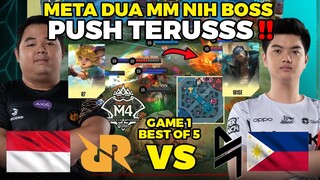 GAME 1 DH GILA BGNI APA INI COK ‼️ R7 BNR2 GILA  WAJIB PENSI SBAGAI JUARA - RRQ VS BLACKLIST GAME 1