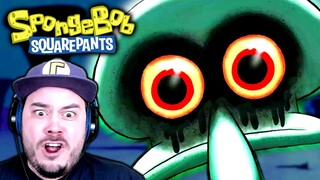 EVIL SQUIDWARD TRAPPED ME IN HIS DIMENSION!! | Squidward in Clarinetland (SpongeBob Horror Game)