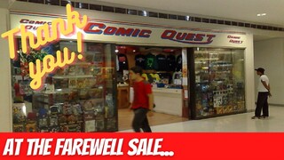 At the Farewell Sale of Comic Quest Philippines