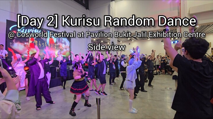 [Day 2] Kurisu Random Dance - Cosworld Festival at Pavilion Bukit Jalil Exhibition Centre side view