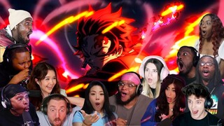 TANJIRO'S DRAGON DANCE | DEMON SLAYER SEASON 3 EPISODE 5 BEST REACTION COMPILATION