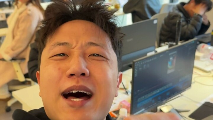 Brothers, we’ve been hustling nonstop—our very first video dropped yesterday! The office wake-up int