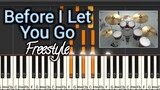 Before I Let You Go - Freestyle | Instrumental Cover | Karaoke