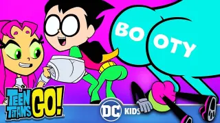 Teen Titans Go! | Getting Cheeky 🍑 | @DC Kids