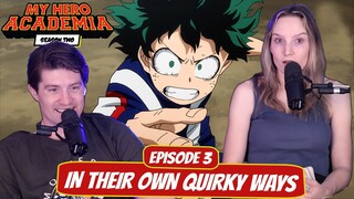 DEKU IQ: 1OOO | My Hero Academia Season 2 Reaction | Ep 3, "In Their Own Quirky Ways”