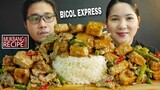 NO MEAT BICOL EXPRESS | RECIPE WITH MUKBANG @BIOCO food trip