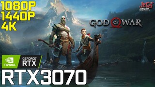 God of War | RTX 3070 | 1080p, 1440p, 4K benchmarks!