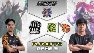 HOMEBOIS vs NIP FLASH GAME 5 | MSC 2024 PLAYOFFS