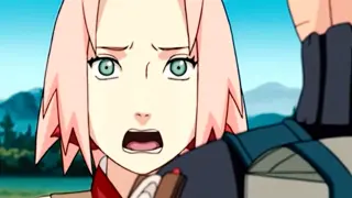 Sakura catches up with Naruto Sasuke! something wrong?