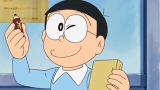 Nobita has money now and he actually hired Fat Tiger as his bodyguard, and he also wants to spend 10