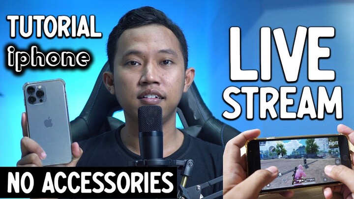 Tutorial Live Stream Gaming Iphone IOS ~ PRISM Live Studio PUBG youtube facebook free app ~ Laiqul