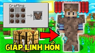 THỬ THÁCH SINH TỒN TRONG THẾ GIỚI TOÀN LÀ GIÁP TRONG MINECRAFT #5 *GIÁP BỊ LINH HỒN NGUYỀN RỦA*