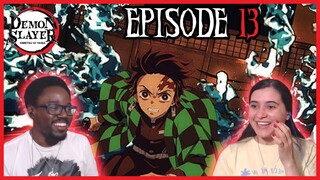 TANJIRO VS KYOGAI! | Demon Slayer Episode 13 Reaction