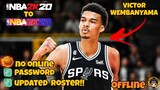 NBA 2K20 TO NBA 2K23 : VICTOR WEMBANYAMA IN SPURS - NO PASSWORD | ANDROID 8-13 on android mobile