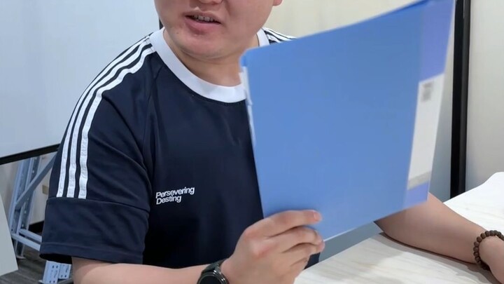 This was a white lie on my part.