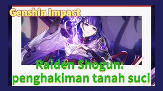 Raiden Shogun: penghakiman tanah suci