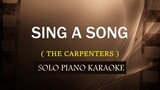 SING A SONG ( THE CARPENTERS ) (COVER_CY)