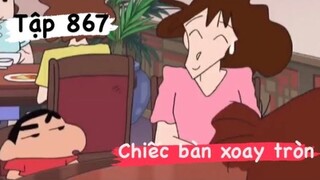 Crayon Shin-chan Tập 867 [Phần 1]: Chiếc Bàn Xoay Tròn (Vietsub)