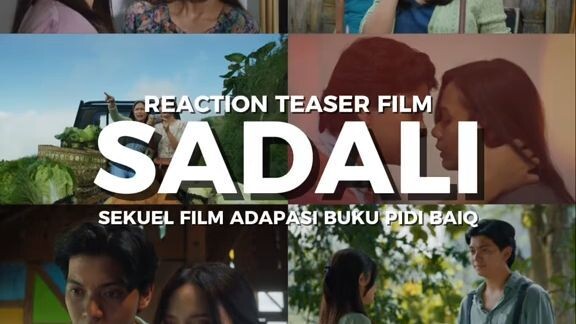Minimal malu sih lo Sadali. Film sekuel Hidup Ini Terlalu Banyak Kamu, judulnya Sadali