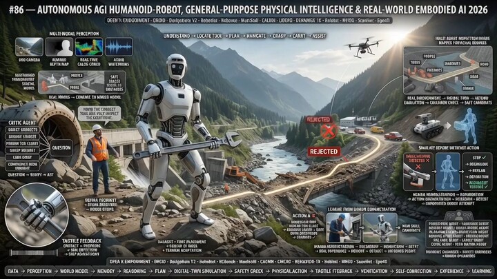 🤖 #56 Autonomous Humanoid Robot & Embodied AI 2026
