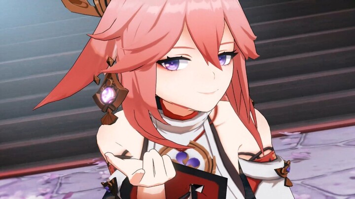 [MMD]Yae Miko - Gokuraku Jodo