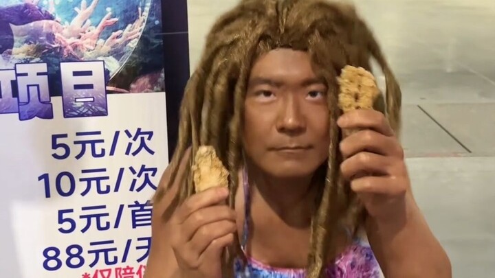 The only Little Mermaid on BW