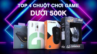 TOP 4 Chuột Gaming dưới 500K 2020 - Tiền ít mà hít chuột thơm