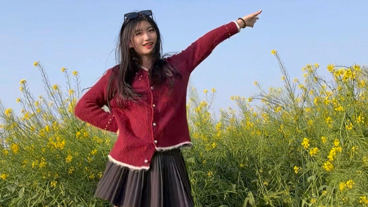 Who’s Dancing in the Rapeseed Flower Field? (One lucky fan will win a pair of leg warmers—chosen by 