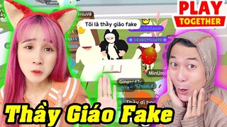 Chị Vê Phát Hiện FAKE Thầy Đức Đang Dạy Học Trong Play Together | Vê Vê Official