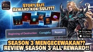 Seven Knights 2 - INI SEMUA REWARD STORY SEASON 3!! WORTH IT??  [ EASY-HELL ] (Story Season 3)