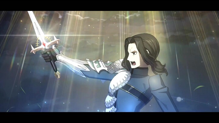 【FGO·1080P】Modifikasi figurin, Jenderal Pedang, model bergerak