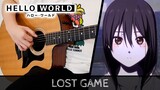 【HELLO WORLD OST】 "Lost Game" by Nulbarich - Fingerstyle Guitar Cover