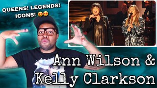 A Queen Meets A Living Legend | Kelly Clarkson & Ann Wilson singing “Almost Paradise” (Reaction)