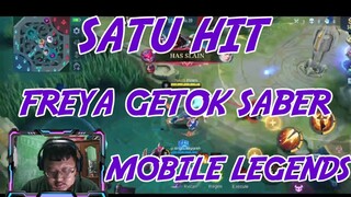 SABER SATU HIT DOANG DI GETOK SAMA FREYA UDAH MATI #bestofbest