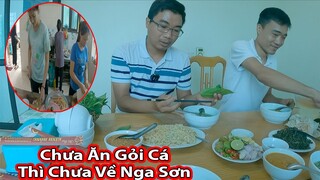 Gỏi cá nhệch Nổi TIếng|| Ẩm thực Nga Sơn Thanh Hoá||2Q Vlogs Cuộc Sống châu Phi