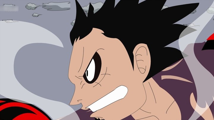 Parodi One Piece, Gear 5 Luffy VS Yonko Kaido